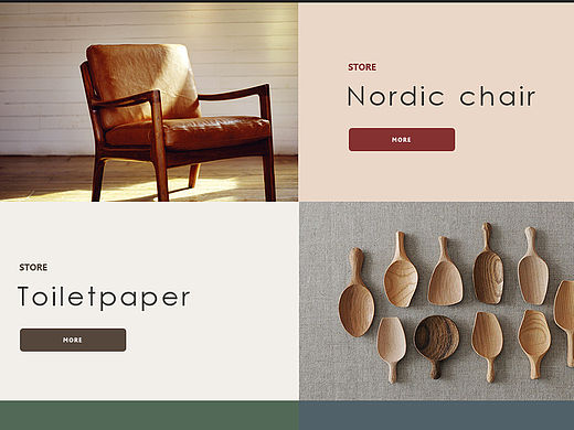 “良仓”网页设计