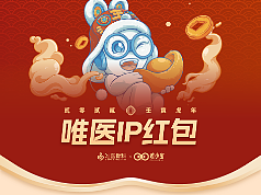 虎年·唯医IP红包设计