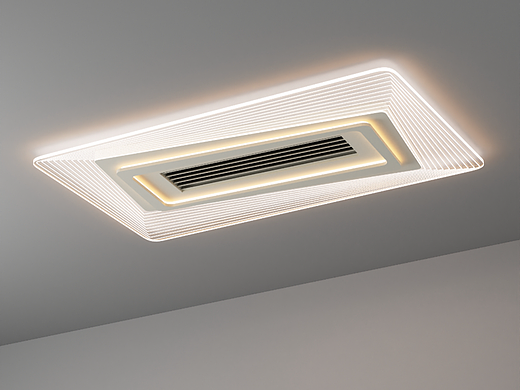 无扇叶风扇吸顶灯