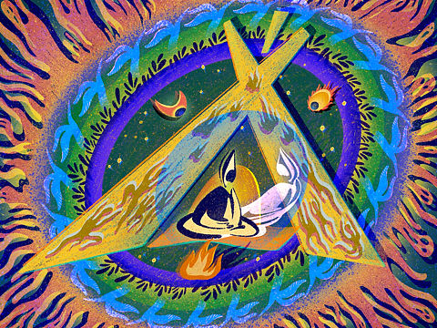 【画一首诗】第一辑（个人主页-ZNTI0NzExMjg=） - 艺术插画 - 站酷设计师和_水彩与设计原创素材 - 站酷ZCOOL