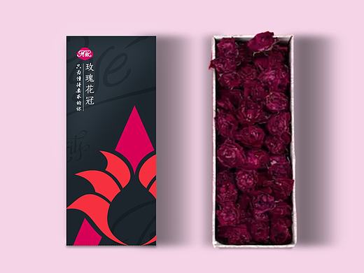 A玫品牌 玫瑰花冠茶饮的包装设计（个人主页-ZMjE0NTcwODg=） - 品牌 - 站酷设计师木子设计屋原创素材 - 站酷ZCOOL