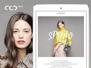J.crew home page redesign