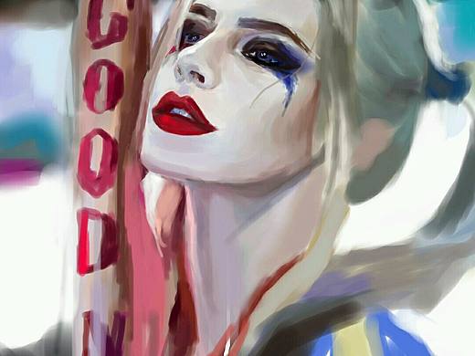 小丑女 哈莉·奎茵 速涂（個人主頁-ZMjI3NjA0NjA=） - 新銳潮流插畫 - 站酷設(shè)計師金尼原創(chuàng)素材 - 站酷ZCOOL