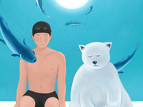 泳池边的夏天 关于拔罐的脑洞