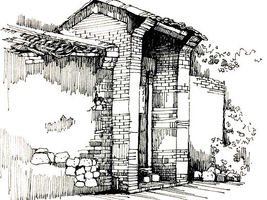 风景速写作品