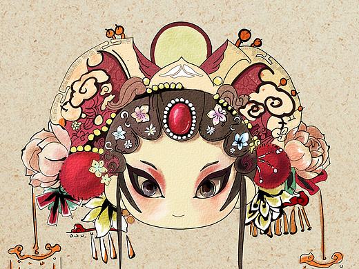 『嗨锅餐厅』之手绘辅助图形