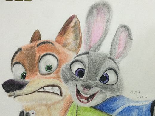 彩铅，蠢萌蠢萌来一只