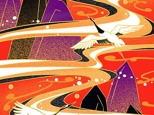 【國潮風】（個人主頁-ZNDQxODA0ODQ=） - 商業(yè)插畫 - 站酷設(shè)計師甄小迪原創(chuàng)素材 - 站酷ZCOOL