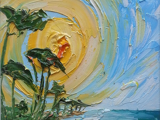 油画特殊技法创作系列