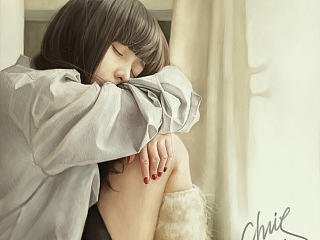 《熟睡的女孩》