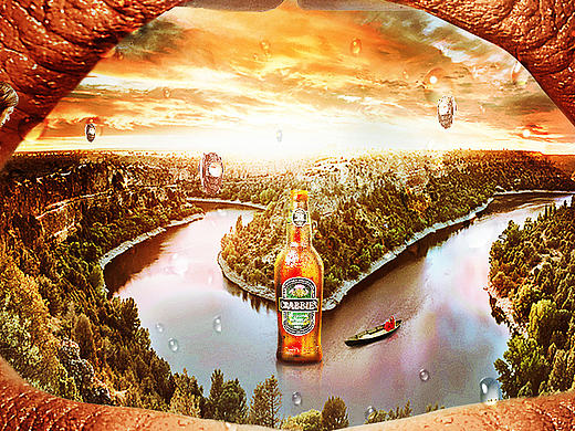 亮色调创意海报