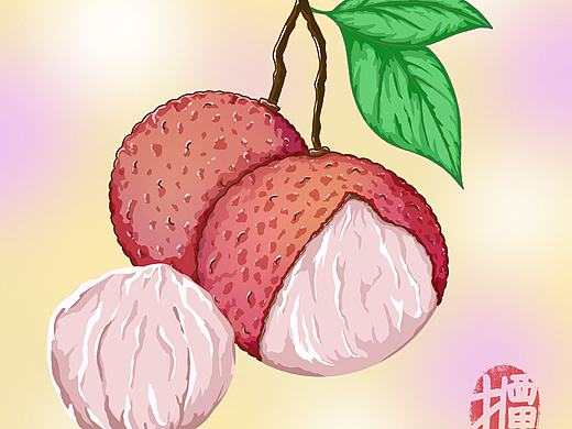 夏季可口大荔枝