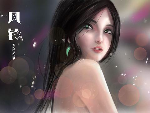 《鬼刀》风铃（个人主页-ZNDYzMTcyMzY=） - 创作习作 - 站酷设计师包包柴原创素材 - 站酷ZCOOL