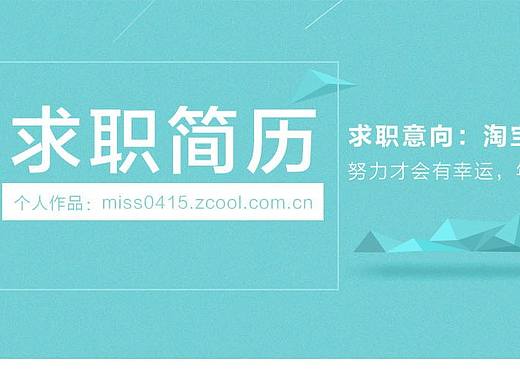 求职个人创意简历