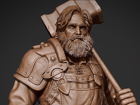 zbrush雕刻练习