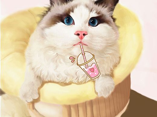 布偶猫（个人主页-ZMzAwMDQzODg=） - 创作习作 - 站酷设计师羊小咩咩咩原创素材 - 站酷ZCOOL