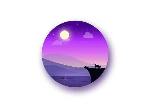 Design of the day - 中秋之夜（个人主页-ZMTgxOTk0Mjg=） - 创作习作 - 站酷设计师TROJANYao原创素材 - 站酷ZCOOL
