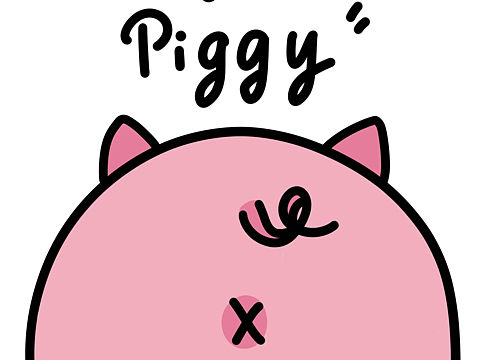 猪系列原创手绘