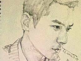 素描肖像