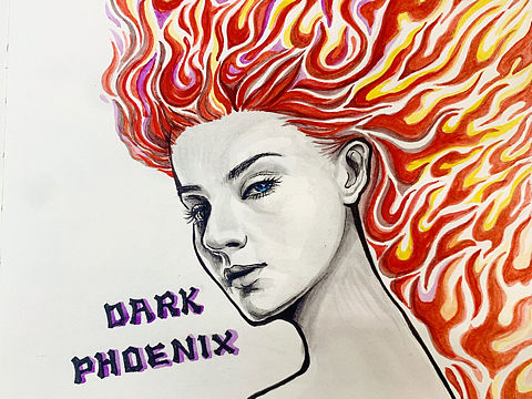 X战警—凤凰女,黑凤凰