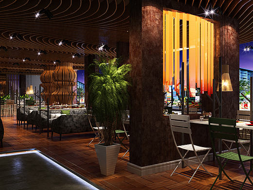 一套餐饮空间设计