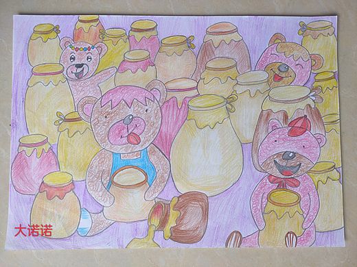 彩铅儿童画（个人主页-ZNjExODYwNjA=） - 儿童插画 - 站酷设计师Z582876567原创素材 - 站酷ZCOOL