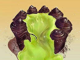 jennie同款 山峰抹茶熔巖蛋糕