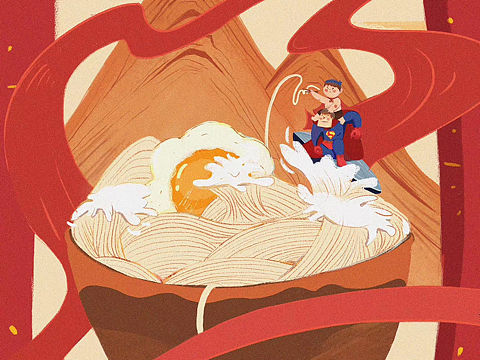 老爸带我指点江山一---吃饭