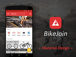 BikeJoin 自行车电商App [Material design]