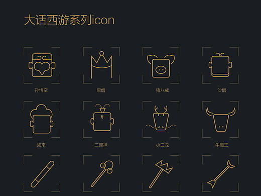 西游主题图标