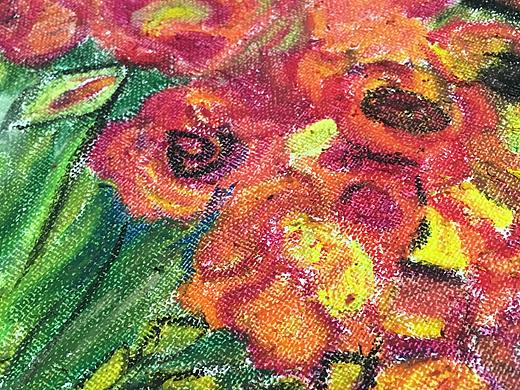 当油画布遇见油画棒