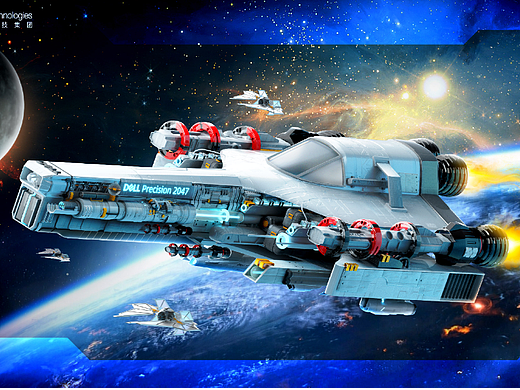 【Dell】“Belief space”号宇宙飞船建模