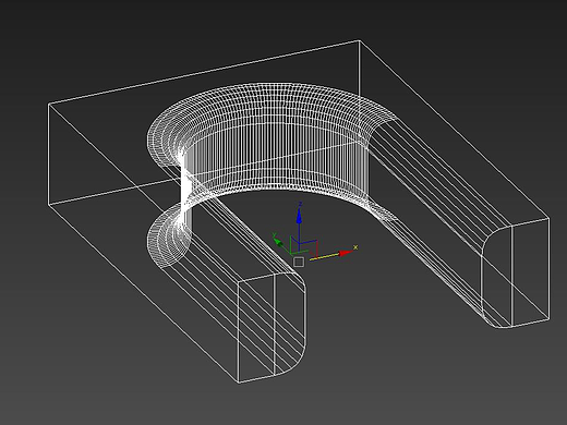 3D常见技巧：拱形门倒角