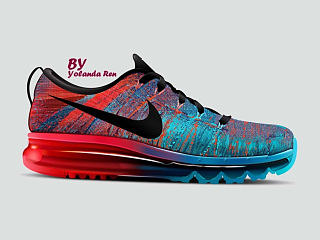 新款NIKE鞋写实习作（鼠绘+手绘）