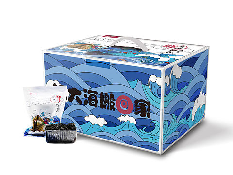 鲜紫菜包装设计