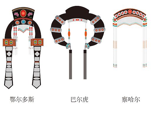 蒙古族部落头饰