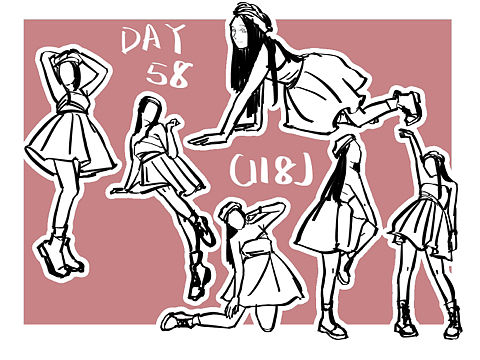 #速写60天挑战赛#day58(118)@速写班长