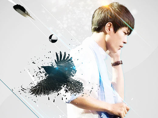 海报练习-五音Jw（个人主页-ZMTgxMTczMjA=） - 海报 - 站酷设计师人形生物001原创素材 - 站酷ZCOOL