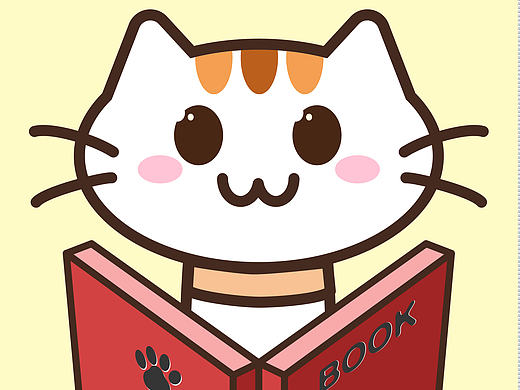 書貓貓logo設(shè)計(jì)（個(gè)人主頁(yè)-ZMjAwMTU1NDA=） - 商業(yè)插畫 - 站酷設(shè)計(jì)師zhujet原創(chuàng)素材 - 站酷ZCOOL
