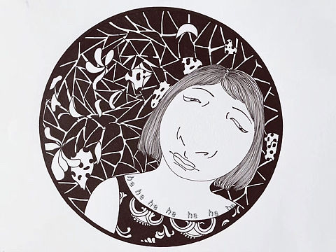 灵魂画者不需要解释…（个人主页-ZMjUxMjE5NjA=） - 艺术插画 - 站酷设计师ABBYABBIE220原创素材 - 站酷ZCOOL