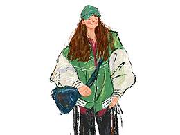 插画｜春日穿搭