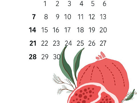 日历。9月（个人主页-ZMzYwMzExMjg=） - 商业插画 - 站酷设计师倔小孩的每一天原创素材 - 站酷ZCOOL