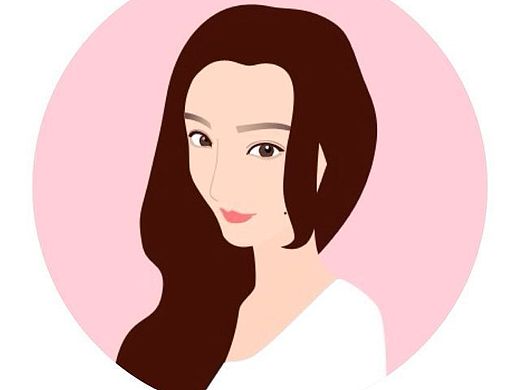 扁平人物时尚插画