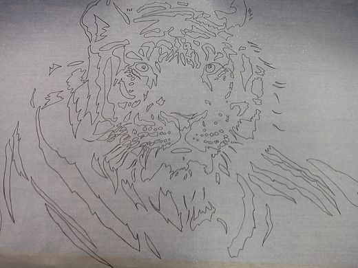 线描人物