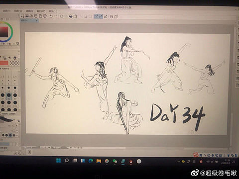 #速写60天挑战赛#Day34 补卡原因:忘发了@速写班长