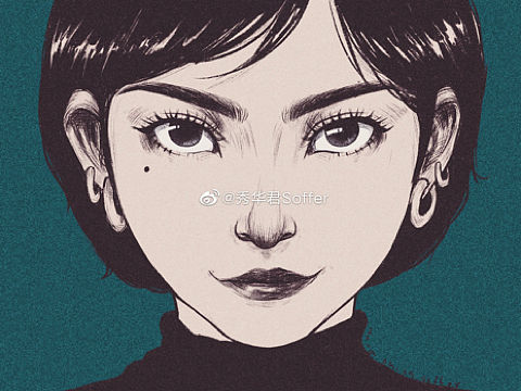 iPad Pro Procreate 女生头像练习