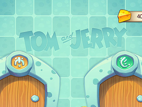 Tom & Jerry 部分界面（个人主页-ZMTI3MTIzNTY=） - 游戏UI - 站酷设计师Nyatoto原创素材 - 站酷ZCOOL