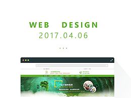 企業(yè)站設(shè)計：植物租賃官網(wǎng)首頁