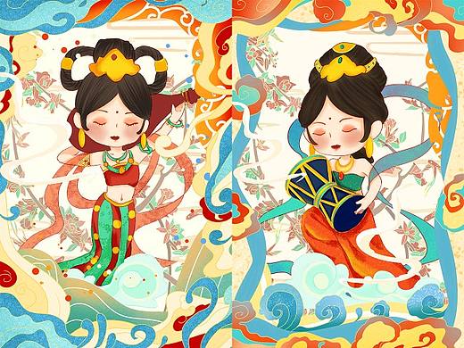 敦煌文创IP手办设计