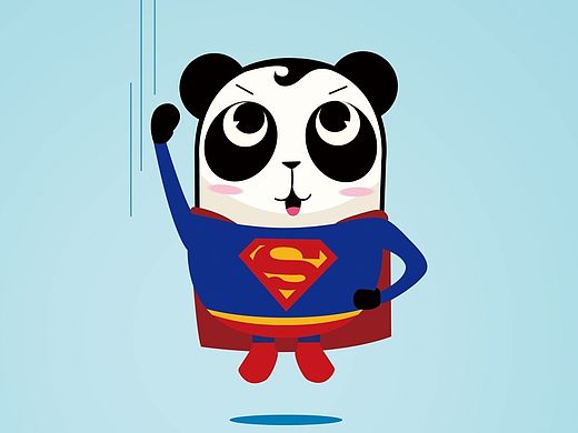 長隆熊貓三胞胎參賽作品——cosplay英雄人物（個人主頁-ZMTE5MTQ5ODg=） - 圖案 - 站酷設計師twonedesign原創(chuàng)素材 - 站酷ZCOOL